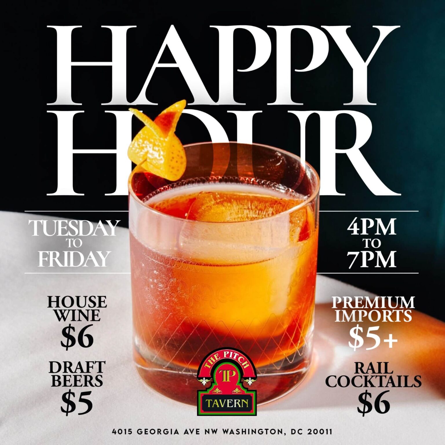 The Pitch Tavern Chill Sports Bar & Lounge in Petworth DC